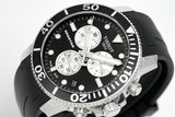 Tissot Seastar 1000 Chronograph Black Dial Black Rubber Strap Watch For Men - T120.417.17.051.00