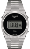 Tissot Digital Quartz Black Dial Silver Steel Strap Watch for Men - T137.463.11.050.00