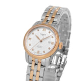 Tissot Le Locle Lady Automatic Silver Dial Two Tone Steel Strap Watch For Women - T006.207.22.036.00