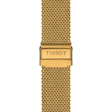Tissot Everytime Gent Gold Dial Gold Mesh Bracelet Watch for Men - T143.410.33.021.00
