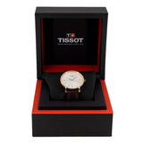 Tissot Everytime Gent Silver Dial Brown Leather Strap Watch for Men - T143.410.36.011.00