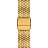 Tissot Everytime Lady Gold Dial Gold Mesh Bracelet Watch for Women - T143.210.33.021.00
