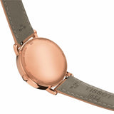 Tissot Everytime Lady Silver Dial Brown Leather Strap Watch for Women - T143.210.36.011.00