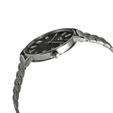 Tissot Everytime Large Black Dial Silver Mesh Bracelet Watch For Men - T109.610.11.077.00