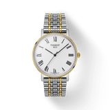 Tissot Everytime Medium White Dial Two Tone Mesh Bracelet Watch For Men - T109.410.22.033.00