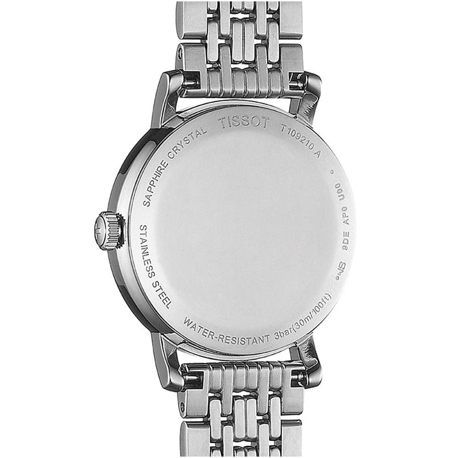 Tissot Everytime Small White Dial Silver Mesh Bracelet Watch For Women - T109.210.11.031.00