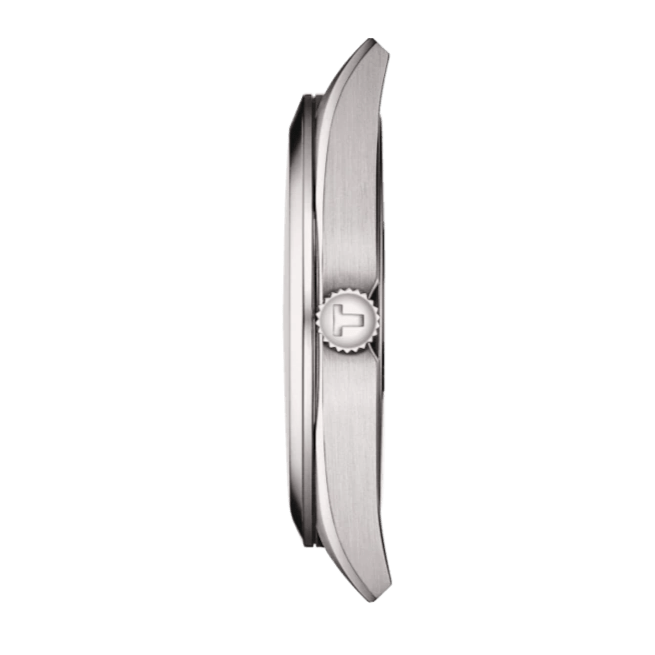 Tissot Gentleman Blue Dial Silver Steel Strap Watch For Men - T127.410.11.041.00