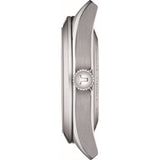Tissot Gentleman Powermatic 80 Silicium Black Dial Silver Steel Strap Watch For Men - T127.407.11.051.00
