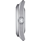 Tissot Gentleman Powermatic 80 Silicium Black Dial Silver Steel Strap Watch For Men - T127.407.11.061.01