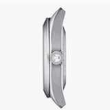 Tissot Gentleman Powermatic 80 Silicium Silver Dial Brown Leather Strap Watch For Men - T127.407.16.031.00
