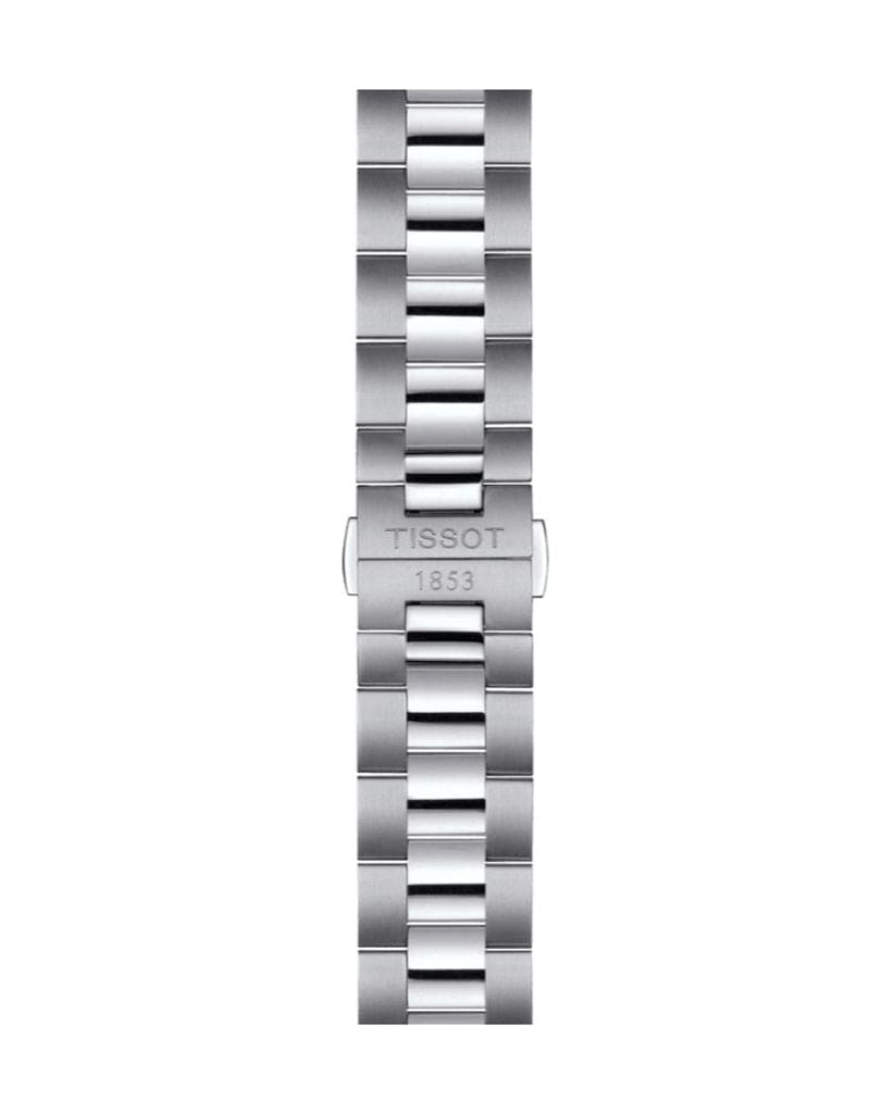 Tissot Gentleman Silver Dial Silver Steel Strap Watch For Men - T127.410.11.031.00