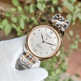 Tissot Le Locle Automatic Cosc Silver Dial Two Tone Steel Strap Watch For Men - T006.407.22.036.00
