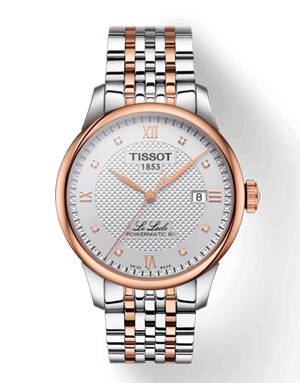 Tissot Le Locle Automatic Cosc Silver Dial Two Tone Steel Strap Watch For Men - T006.407.22.036.00