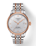 Tissot Le Locle Automatic Cosc Silver Dial Two Tone Steel Strap Watch For Men - T006.407.22.036.00