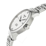 Tissot Le Locle Automatic Cosc White Dial Silver Steel Strap Watch For Men - T006.408.11.037.00