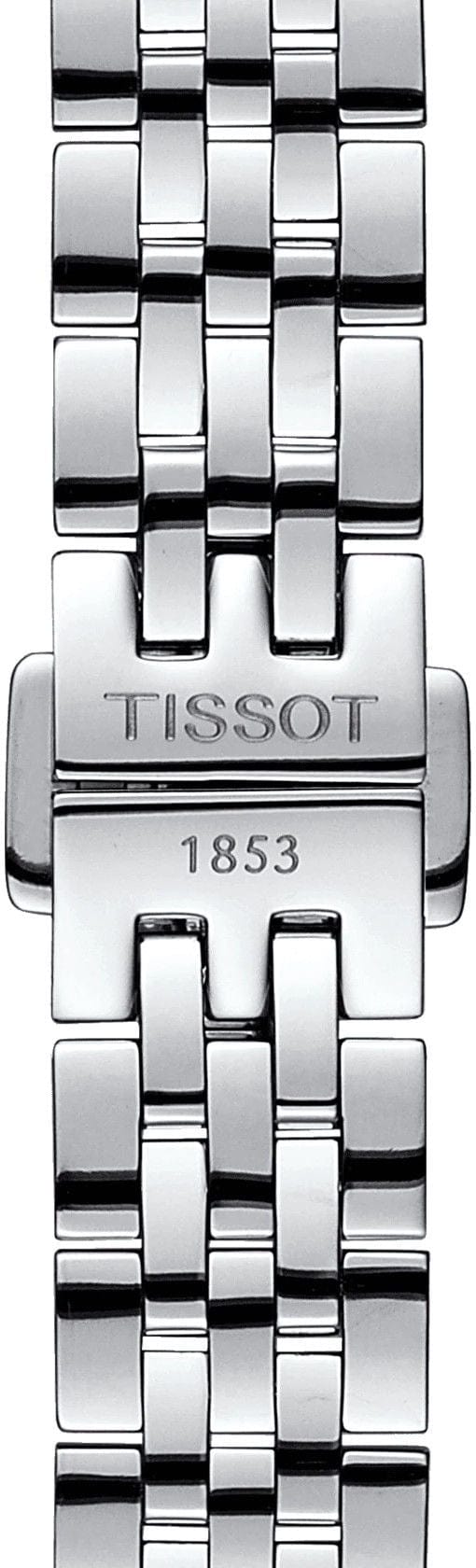 Tissot Le Locle Automatic Lady Black Dial Silver Steel Strap Watch For Women - T41.1.183.56