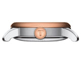 Tissot Le Locle Automatic Lady Mother of Pearl Dial Two Tone Steel Strap Watch For Women - T006.207.22.116.00