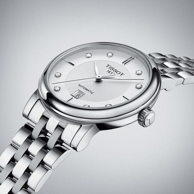 Tissot Le Locle Automatic Lady Silver Dial Silver Steel Strap Watch For Women - T006.207.11.036.00