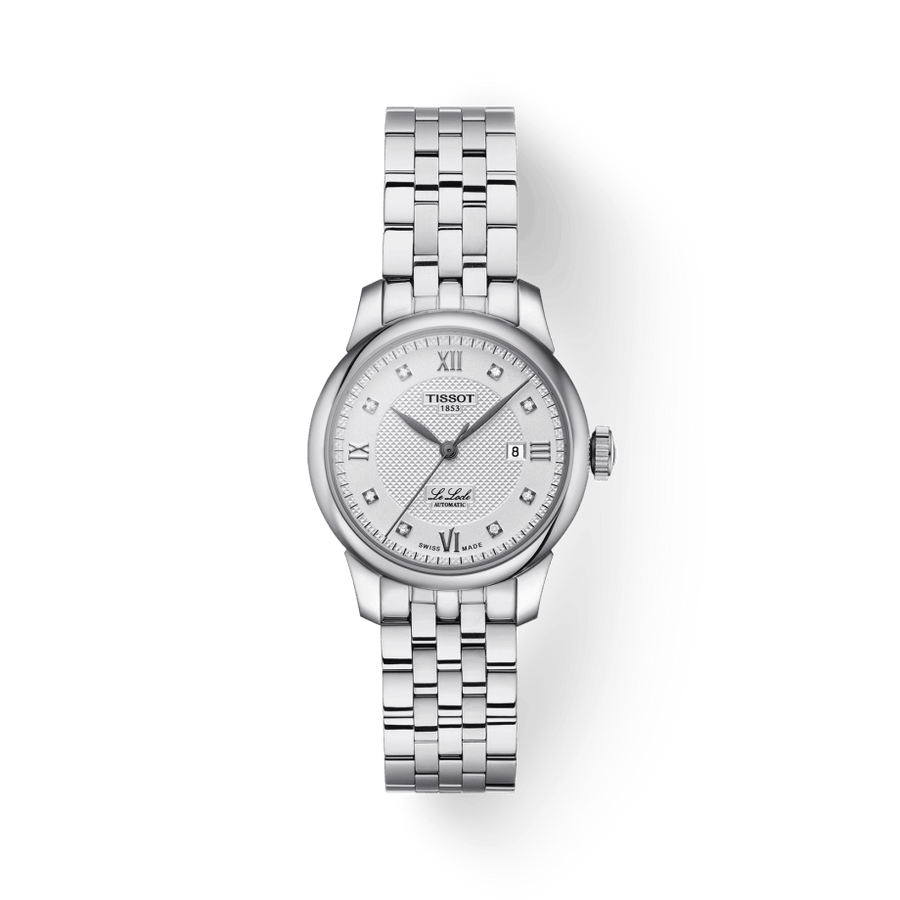 Tissot Le Locle Automatic Lady Silver Dial Silver Steel Strap Watch For Women - T006.207.11.036.00