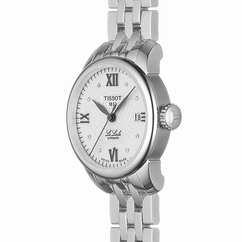 Tissot Le Locle Automatic Lady Silver Dial Silver Steel Strap Watch For Women - T41.1.183.16