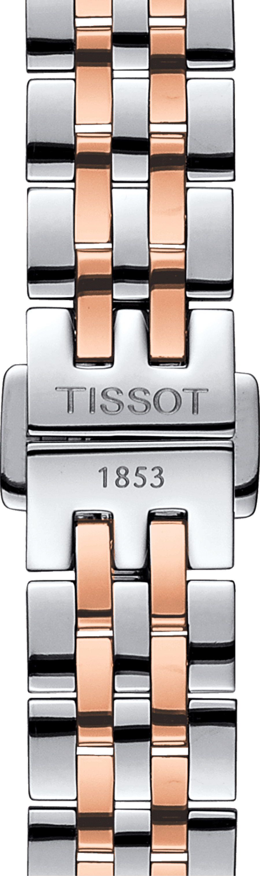 Tissot Le Locle Automatic Lady Silver Dial Two Tone Steel Strap Watch For Women - T41.2.183.16