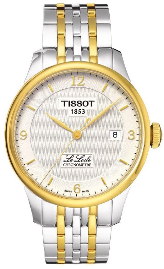 Tissot Le Locle Automatic Silver Dial Two Tone Steel Strap Watch For Men - T006.408.22.037.00