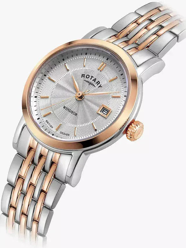 Tissot Le Locle Automatic Small Lady Silver Dial Two Tone Steel Strap Watch For Women - T41.2.183.33
