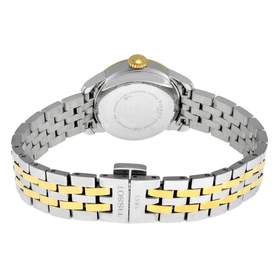Tissot Le Locle Automatic Small Lady White Dial Two Tone Steel Strap Watch For Women - T41.2.183.34