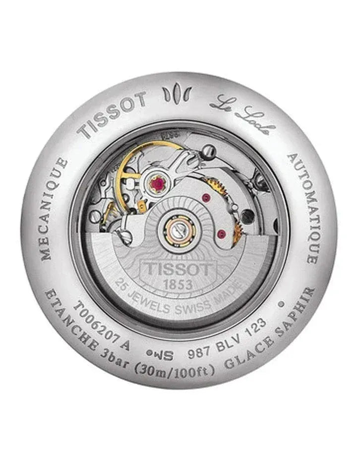 Tissot Le Locle Lady Automatic Diamonds Silver Dial Two Tone Steel Strap Watch For Women - T006.207.22.036.00