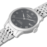 Tissot Le Locle Powermatic 80 Black Dial Silver Steel Strap Watch For Men - T006.407.11.053.00