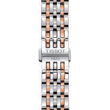 Tissot Le Locle Powermatic 80 Diamonds Silver Dial Two Tone Steel Strap Watch For Men - T006.407.22.036.01