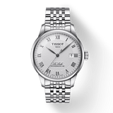 Tissot Le Locle Powermatic 80 Silver Dal Silver Steel Strap Watch For Men - T006.407.11.033.00