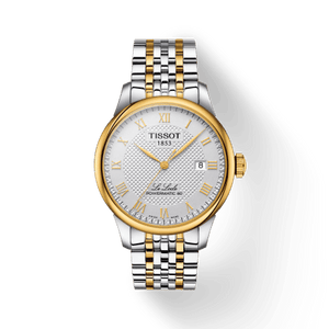 Tissot Le Locle Powermatic 80 Silver Dial Two Tone Steel Strap Watch For Men - T006.407.22.033.01