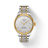 Tissot Le Locle Powermatic 80 Silver Dial Two Tone Steel Strap Watch For Men - T006.407.22.033.01