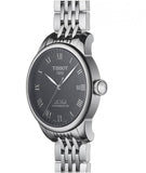 Tissot Le Locle Powermatic 80 Automatic Black Dial Silver Steel Strap Watch For Men - T006.407.11.053.00