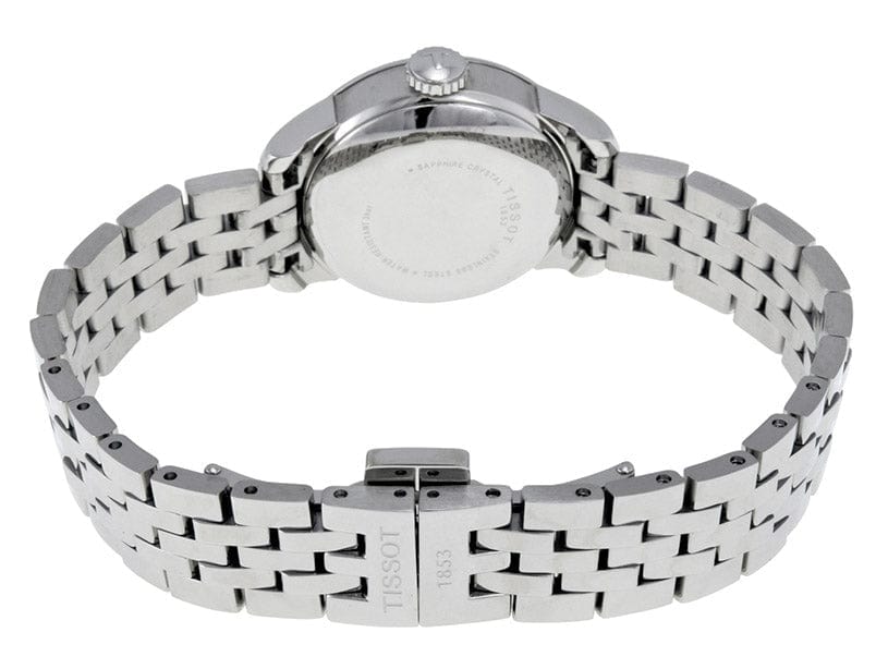 Tissot Le Locle Small Automatic Silver Dial Silver Steel Strap Watch For Women - T41.1.183.33