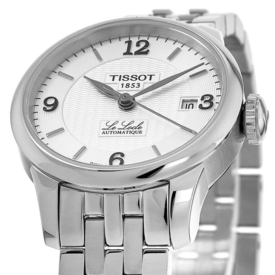 Tissot Le Locle Small Lady Automatic Silver Dial Silver Steel Strap Watch For Women - T41.1.183.34