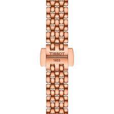 Tissot Lovely Mother of Pearl Dial Rose Gold Steel Strap Watch for Women - T140.009.33.111.00