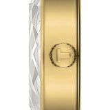 Tissot Lovely Round Green Mother of Pearl Dial Green Leather Strap Watch for Women - T140.009.36.091.00