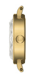 Tissot Lovely Round Green Mother of Pearl Dial Green Leather Strap Watch for Women - T140.009.36.091.00