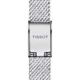 Tissot Lovely Square Silver Dial Silver Mesh Bracelet Watch For Women - T058.109.11.036.00
