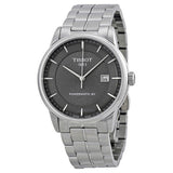 Tissot Luxury Powermatic 80 Grey Dial Silver Steel Strap Watch for Men - T086.407.11.061.00