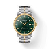 Tissot Luxury Powermatic 80 Green Dial Silver Steel Strap Watch For Men - T086.407.22.097.00