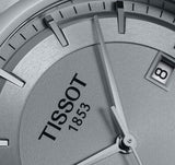 Tissot Luxury Powermatic 80 Silver Dial Silver Steel Strap Watch For Men - T086.407.11.031.00