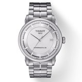 Tissot Luxury Powermatic 80 Silver Dial Silver Steel Strap Watch For Men - T086.407.11.031.00