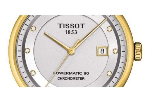 Tissot Luxury Powermatic 80 Silver Dial Silver Steel Strap Watch For Men - T086.408.22.036.00