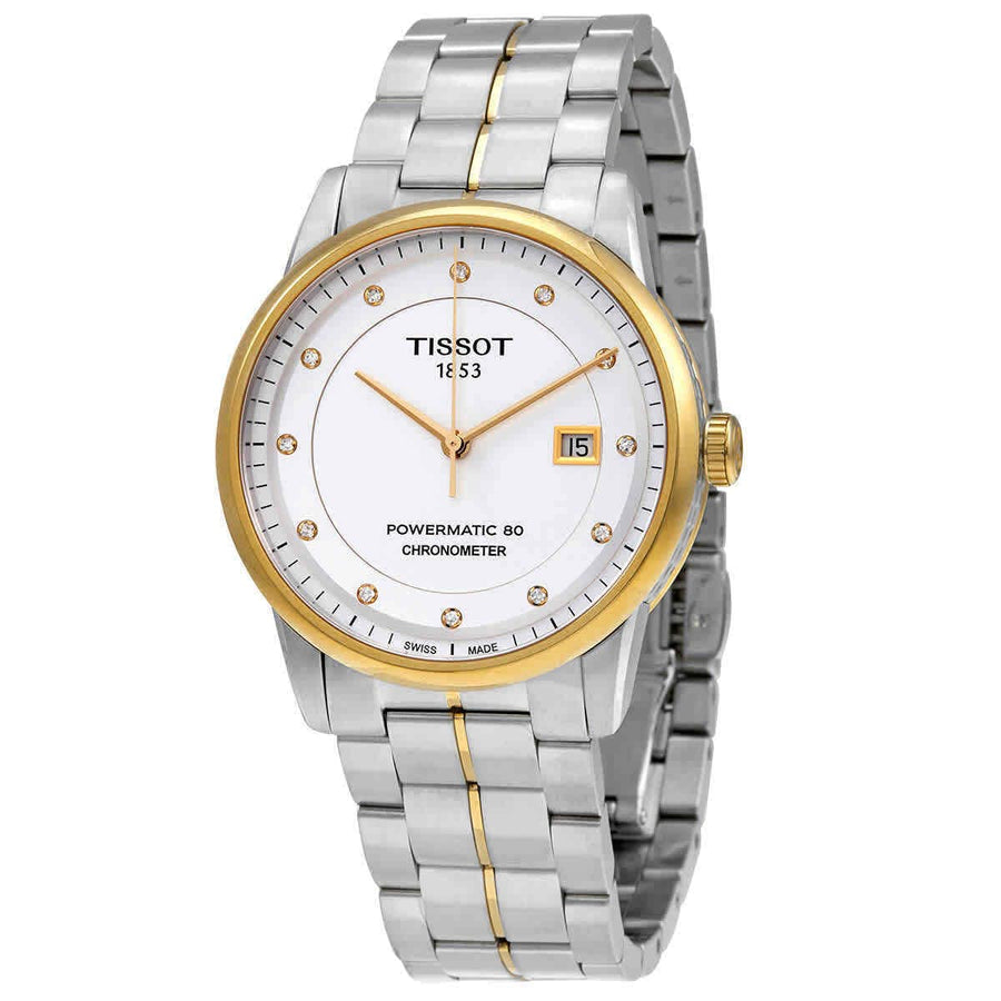 Tissot Luxury Powermatic 80 Silver Dial Silver Steel Strap Watch For Men - T086.408.22.036.00