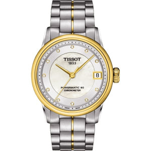 Tissot Luxury Powermatic 80 Silver Dial Silver Steel Strap Watch For Men - T086.408.22.036.00