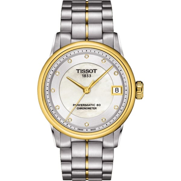 Tissot Luxury Powermatic 80 Silver Dial Silver Steel Strap Watch For Men - T086.408.22.036.00