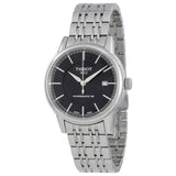 Tissot Classic Carson Powermatic 80 Black Dial Silver Steel Strap Watch For Men - T085.407.11.051.00